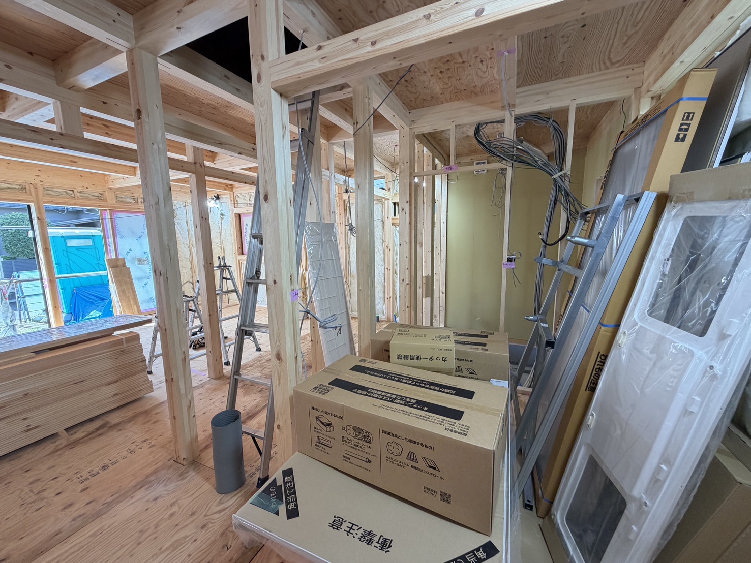 木造住宅の内装工事