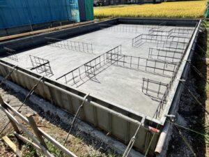 住宅の基礎工事